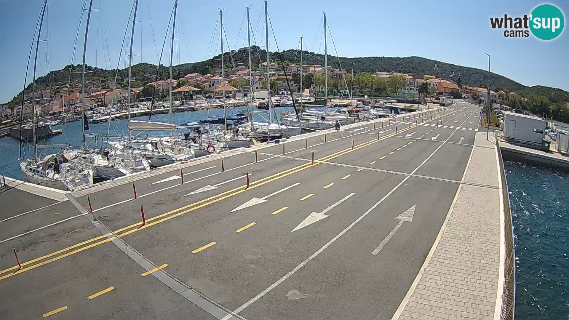 Trajekt Dalmacija Tkon – web kamere Hrvatska