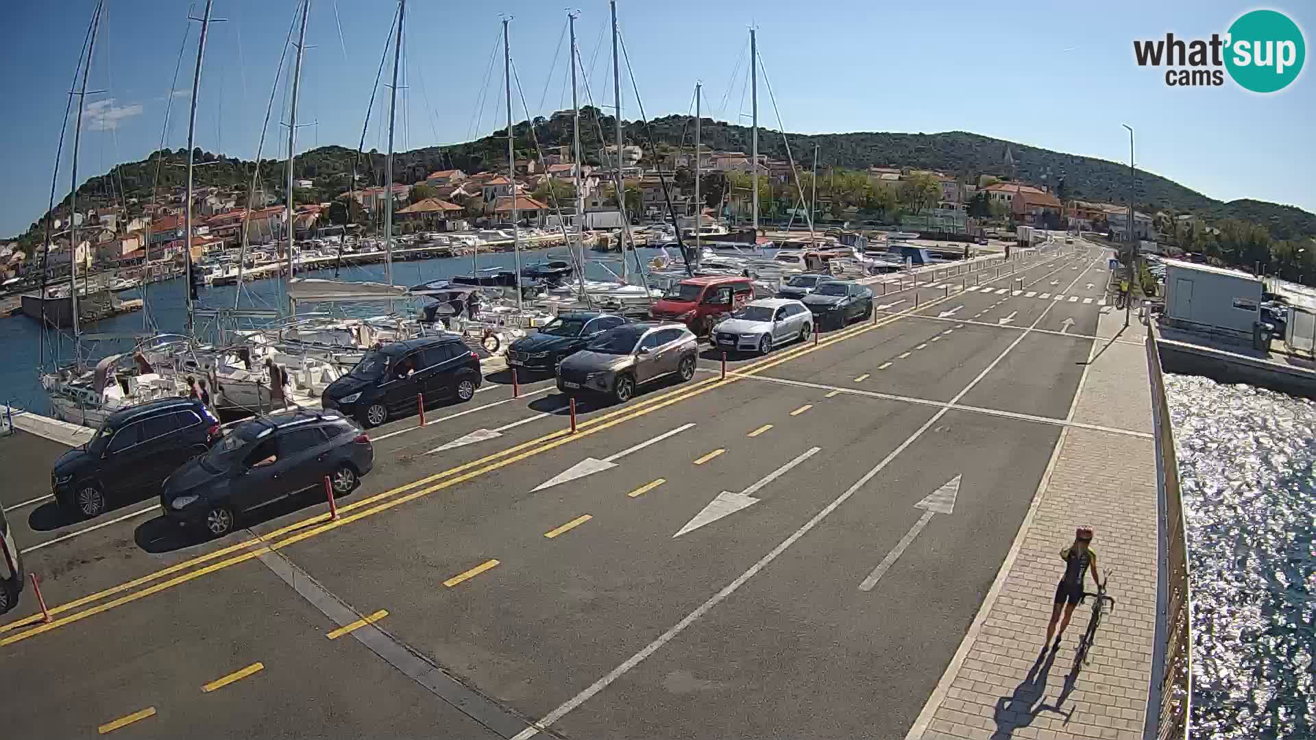 Dalmatia Tkon Ferry – webcams Croatia