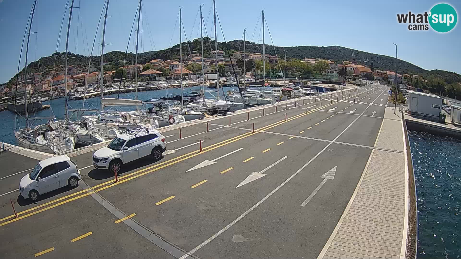 Dalmazia traghetto Tkon – webcam Croazia