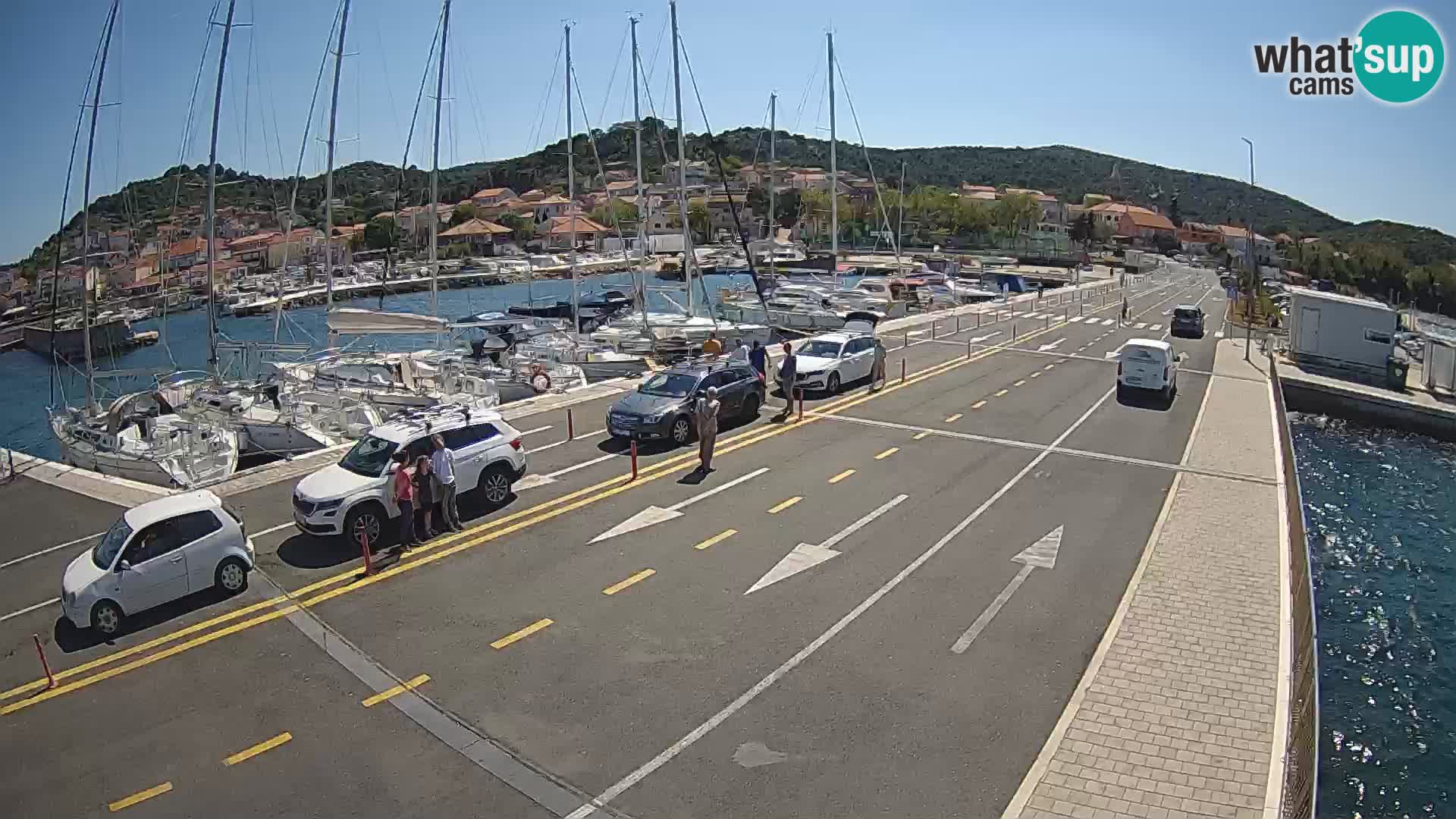 Dalmacija Trajekt Tkon – spletne kamere Hrvaška