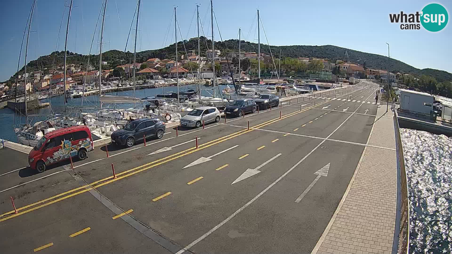 Dalmatia Tkon Ferry – webcams Croatia