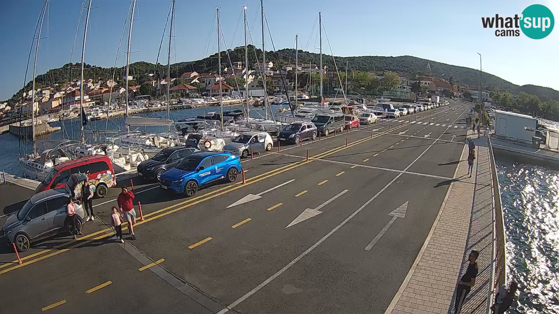 Dalmazia traghetto Tkon – webcam Croazia