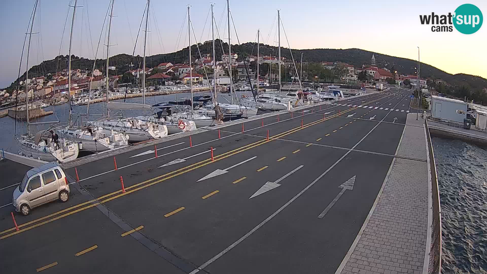 Dalmatia Tkon Ferry – webcams Croatia