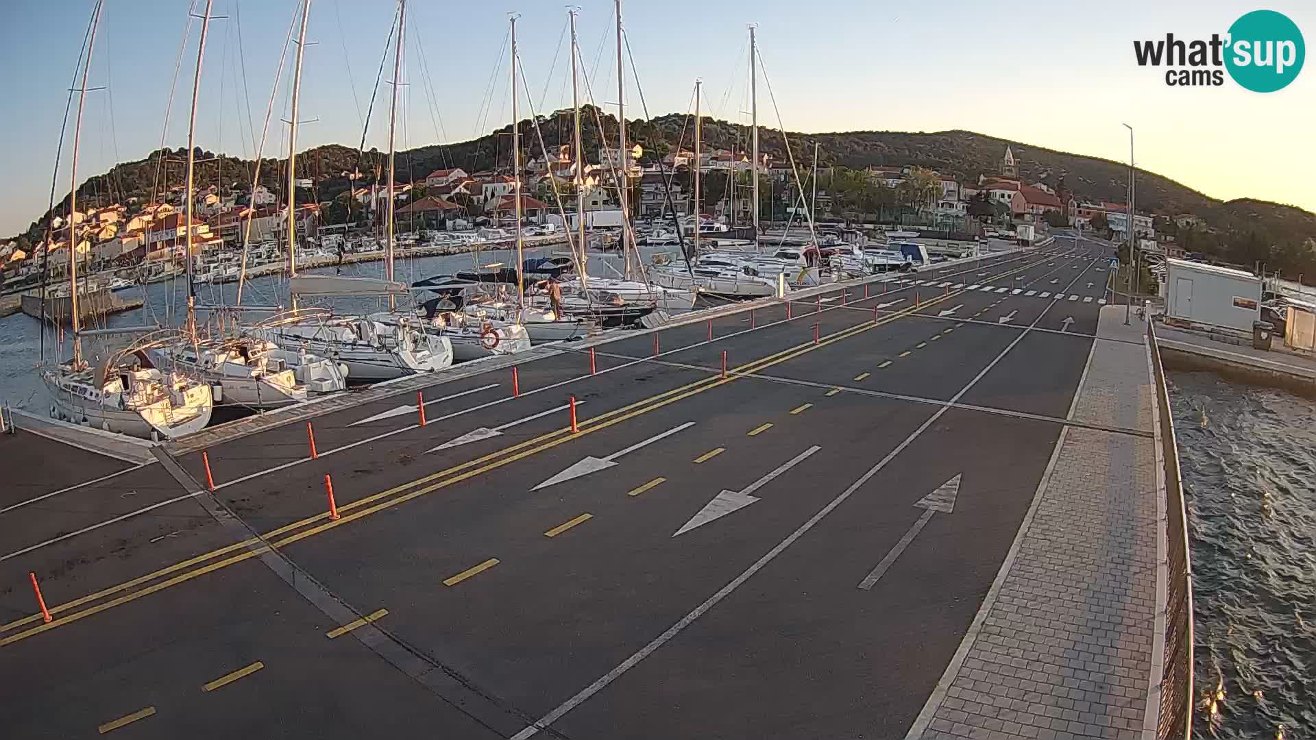Dalmazia traghetto Tkon – webcam Croazia