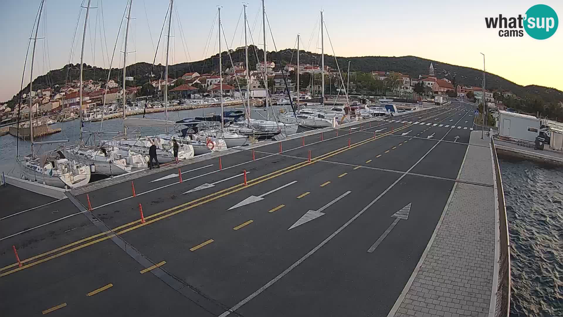 Dalmazia traghetto Tkon – webcam Croazia