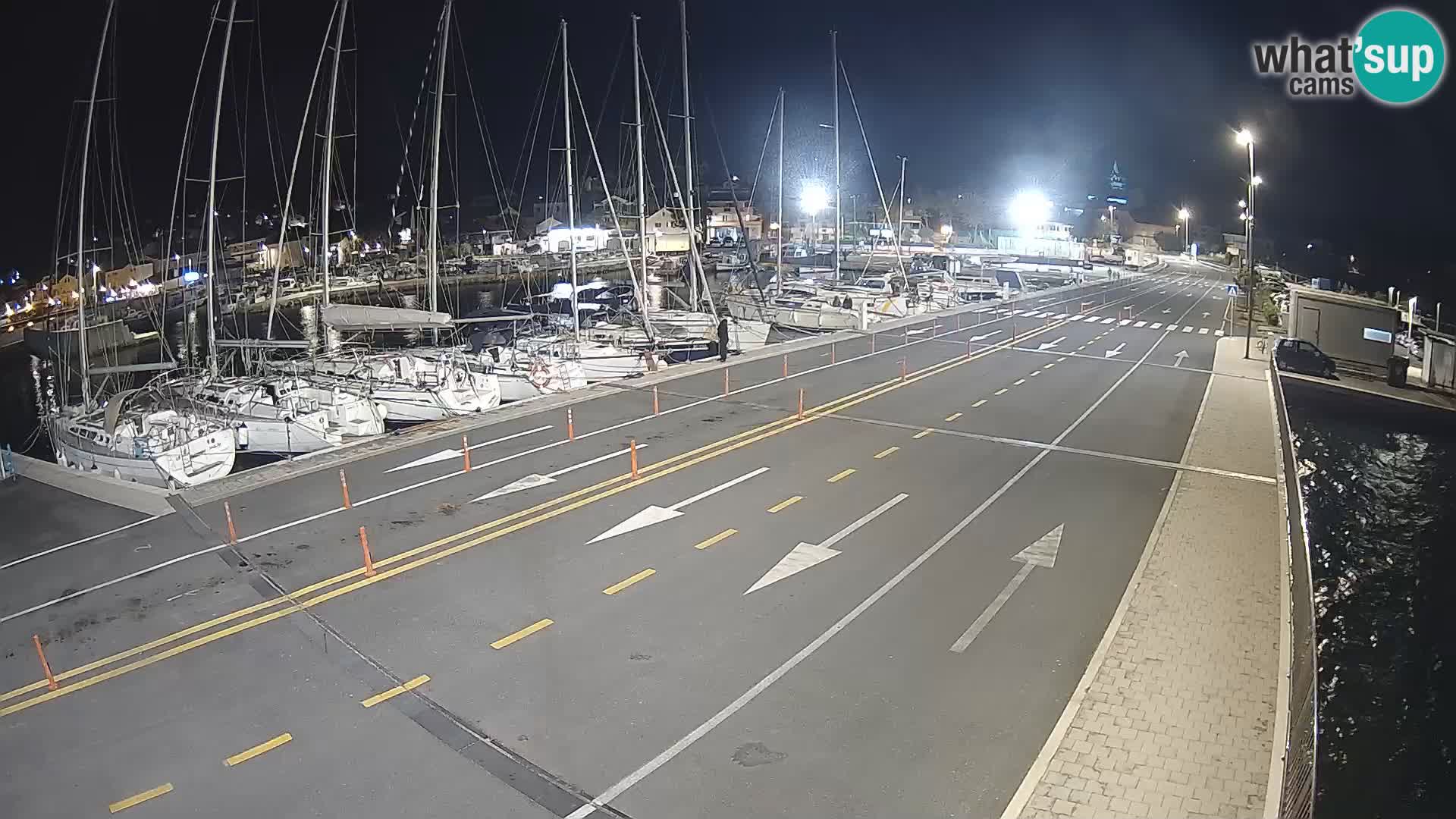 Dalmacia Tkon Transportar- webcams Croacia
