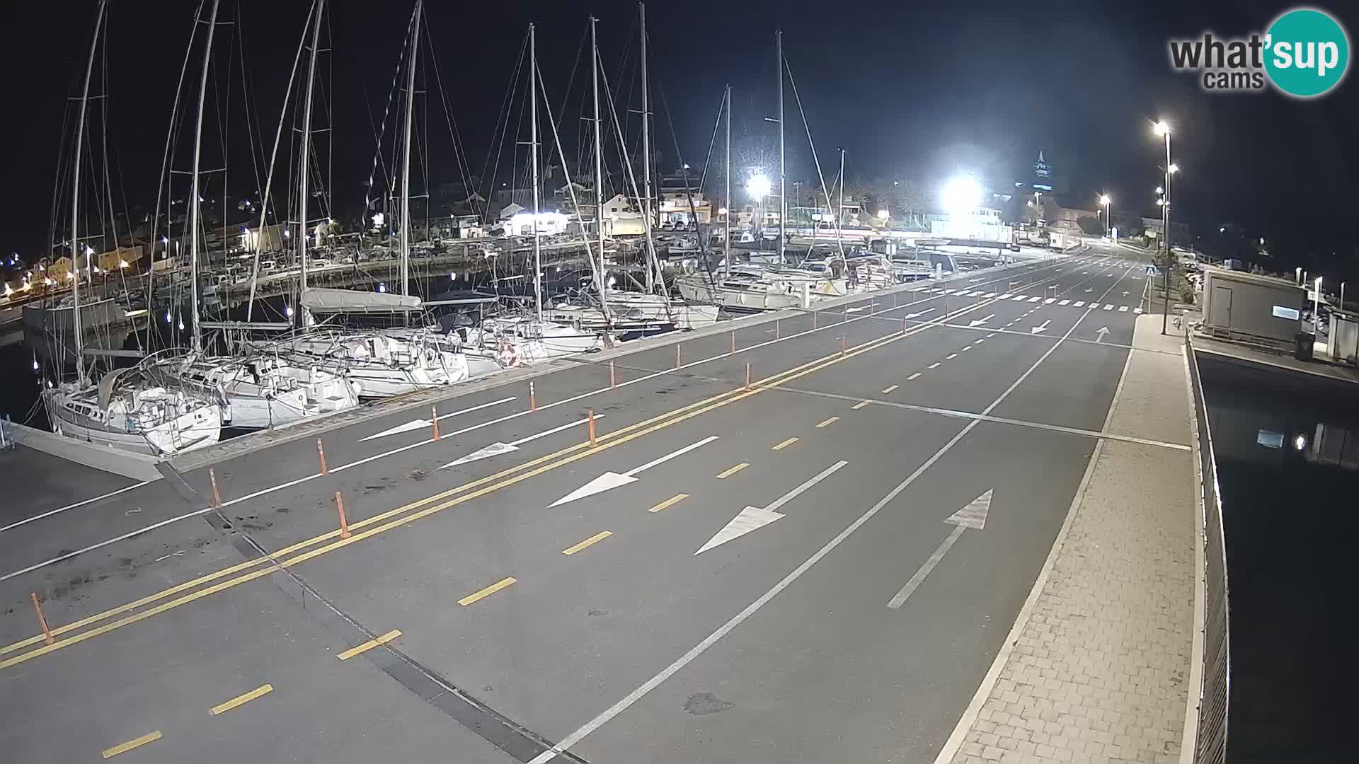 Dalmatia Tkon Ferry – webcams Croatia