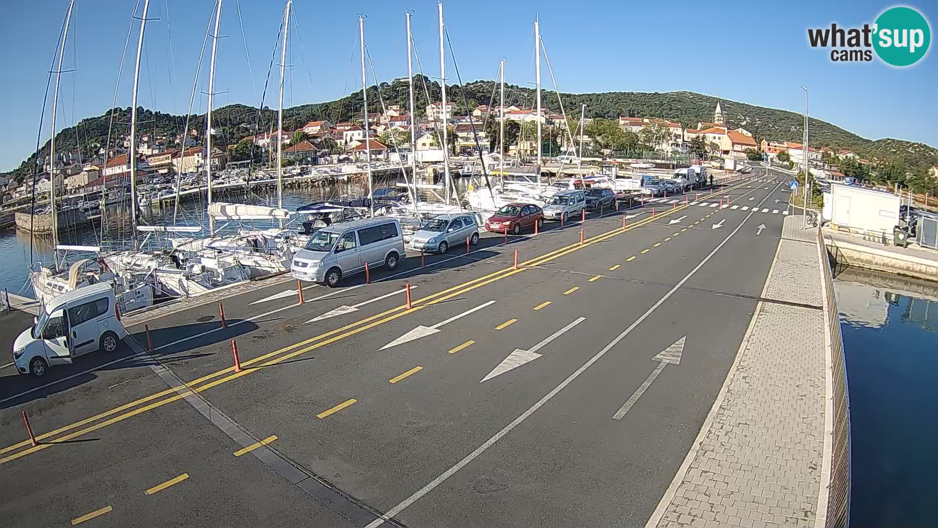 Dalmatia Tkon Ferry – webcams Croatia