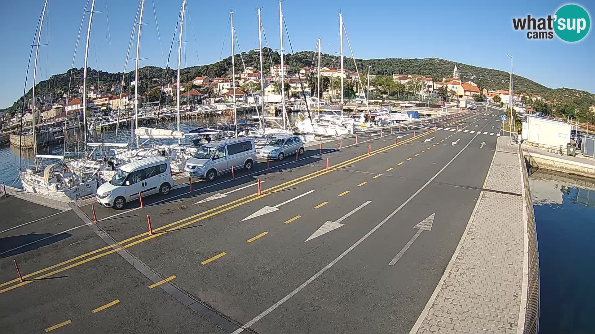 Dalmazia traghetto Tkon – webcam Croazia