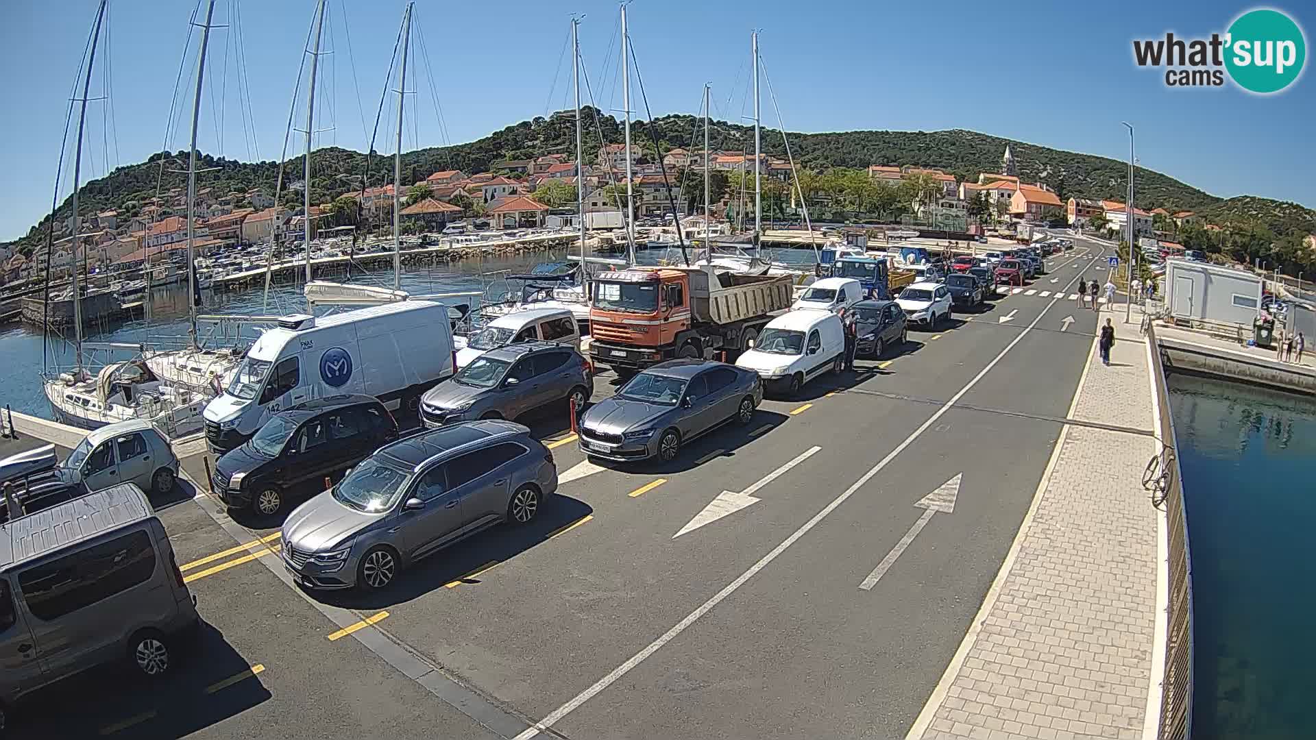 Dalmatia Tkon Ferry – webcams Croatia