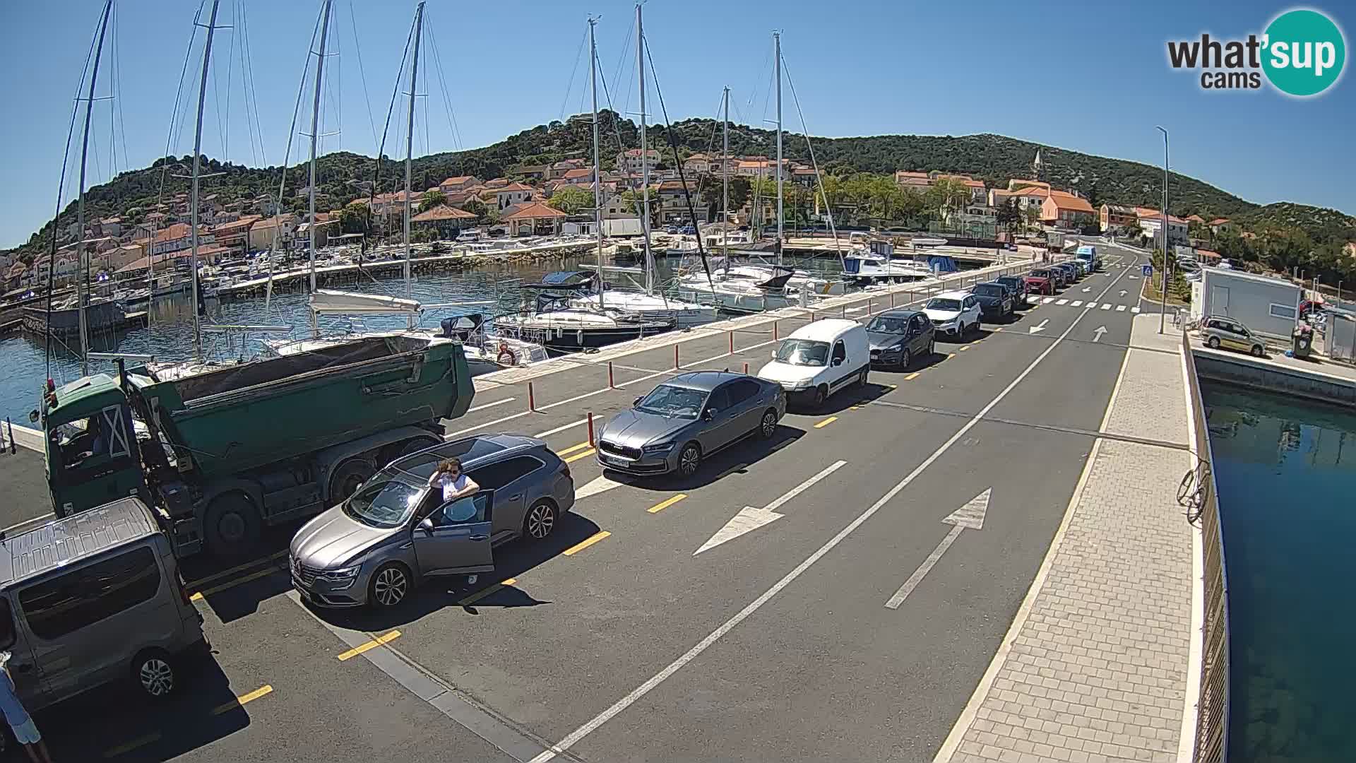 Dalmacija Trajekt Tkon – spletne kamere Hrvaška