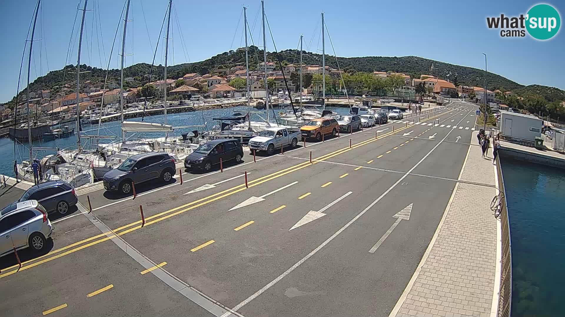Dalmatien Tkon Fähre – Webcams Kroatien