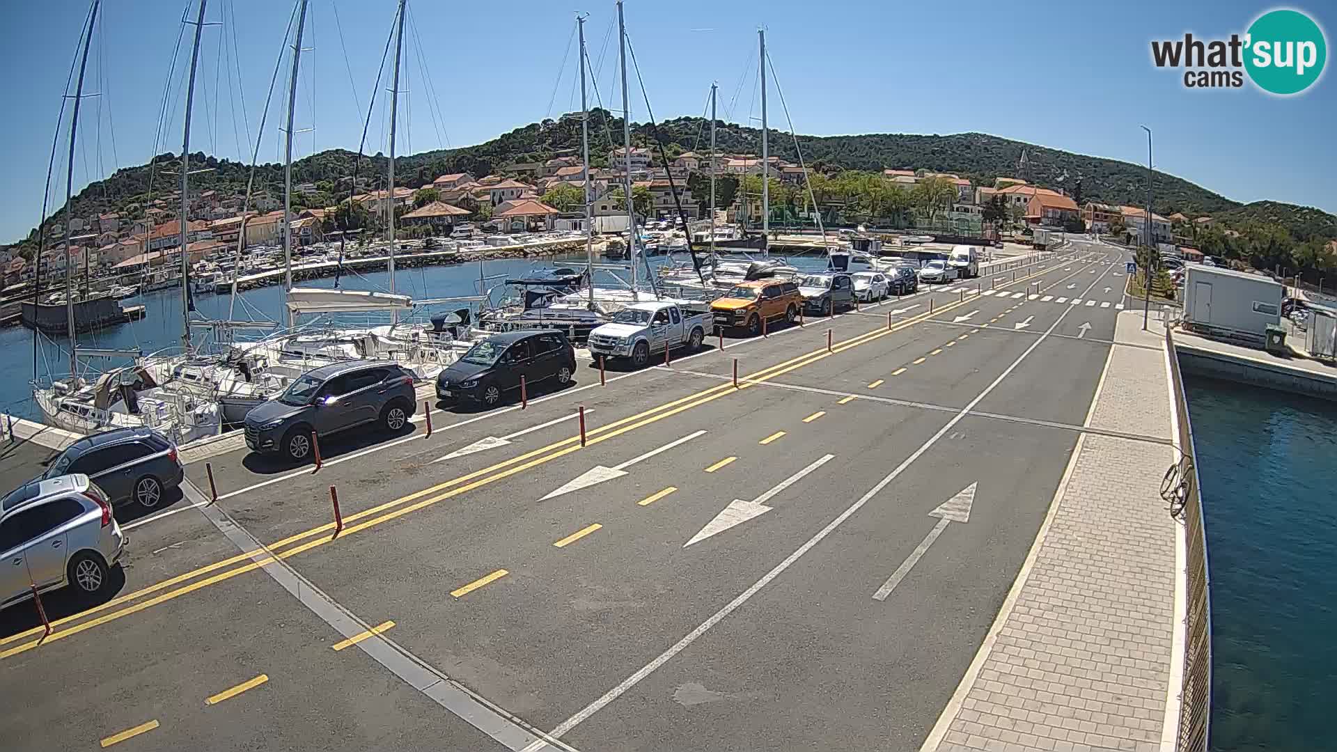 Dalmatia Tkon Ferry – webcams Croatia