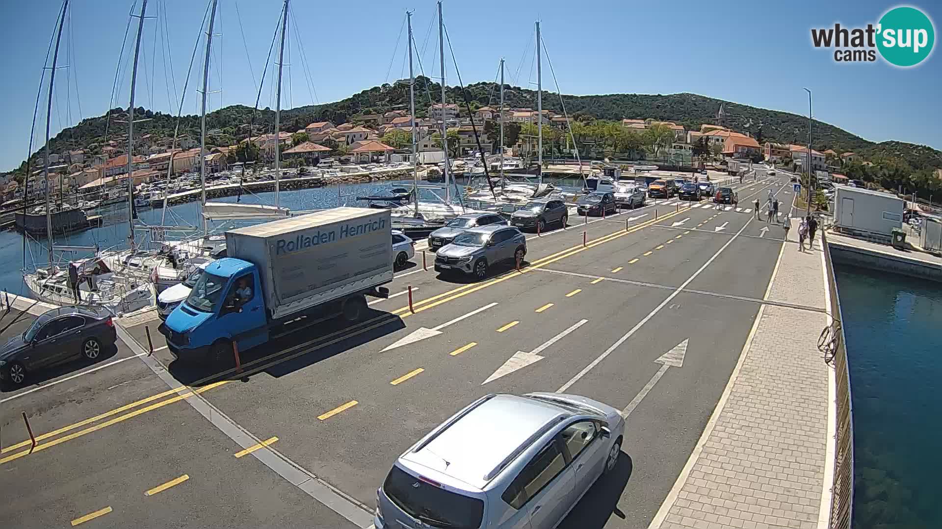 Dalmacija Trajekt Tkon – spletne kamere Hrvaška