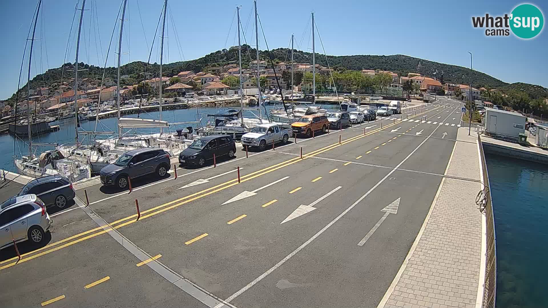 Dalmatien Tkon Fähre – Webcams Kroatien