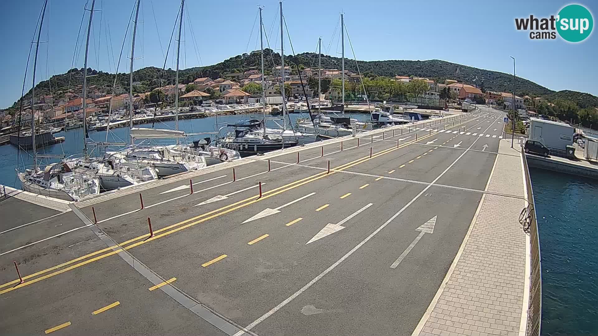 Dalmatia Tkon Ferry – webcams Croatia