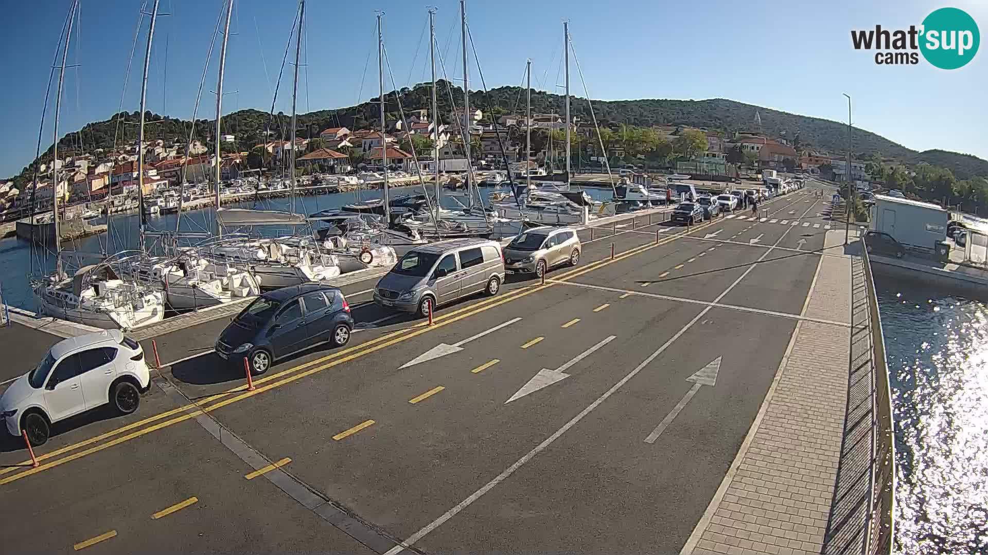 Dalmatia Tkon Ferry – webcams Croatia