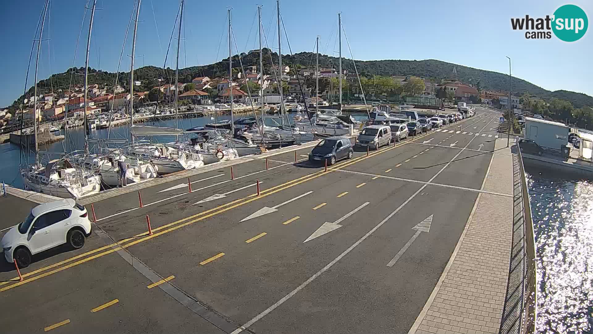 Dalmazia traghetto Tkon – webcam Croazia