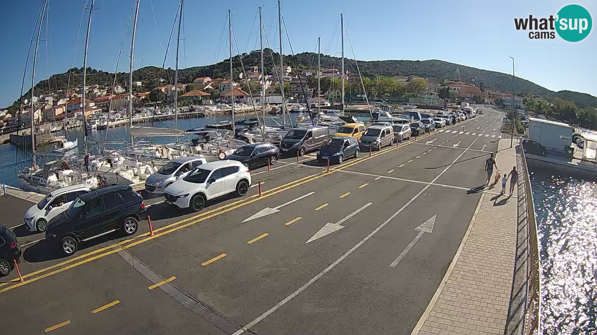 Dalmazia traghetto Tkon – webcam Croazia