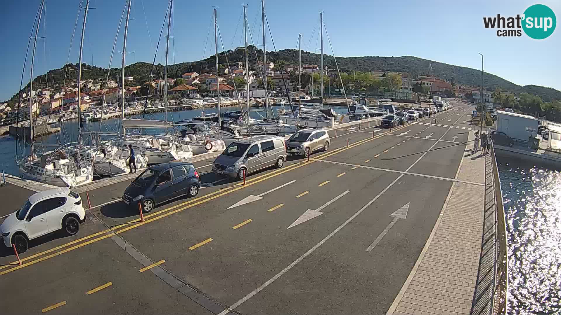 Dalmazia traghetto Tkon – webcam Croazia