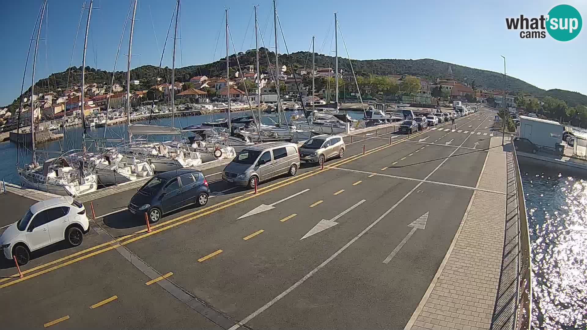 Dalmazia traghetto Tkon – webcam Croazia