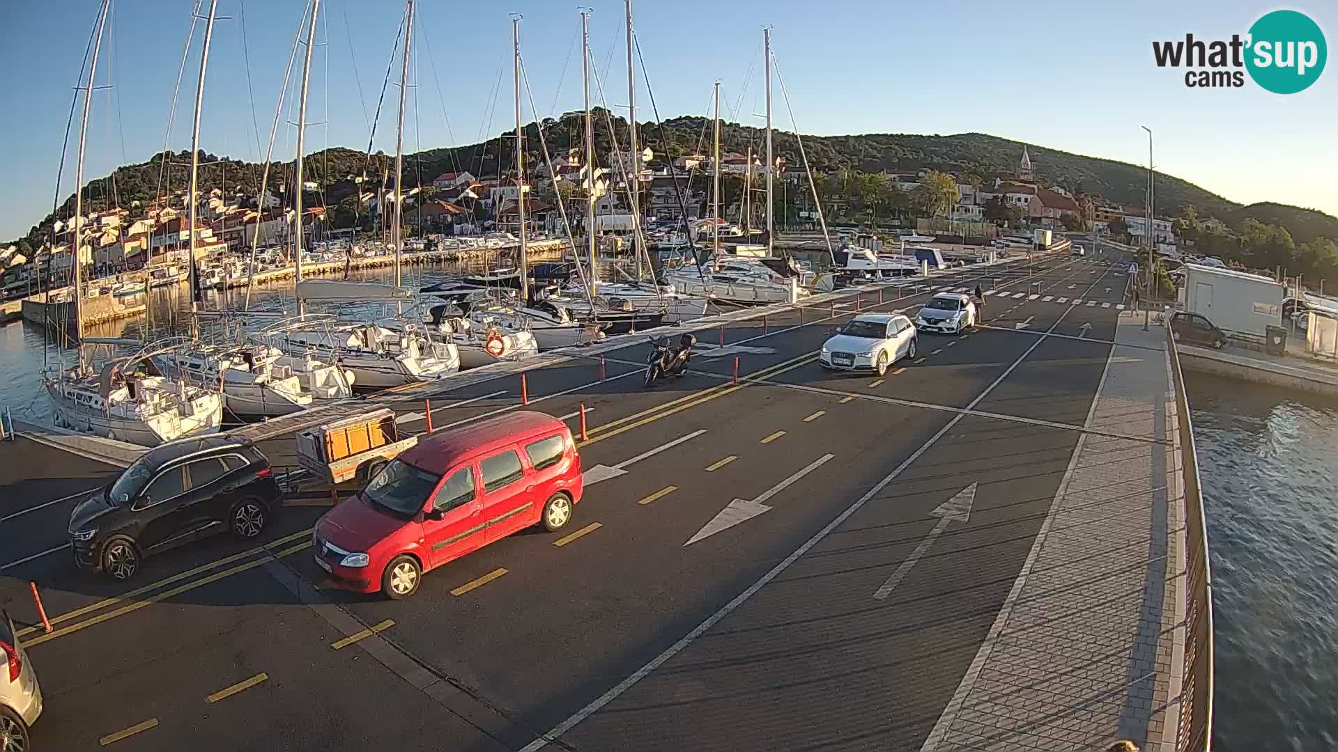 Trajekt Dalmacija Tkon – web kamere Hrvatska