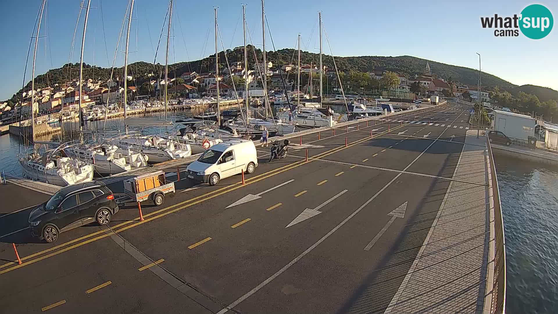 Dalmatia Tkon Ferry – webcams Croatia