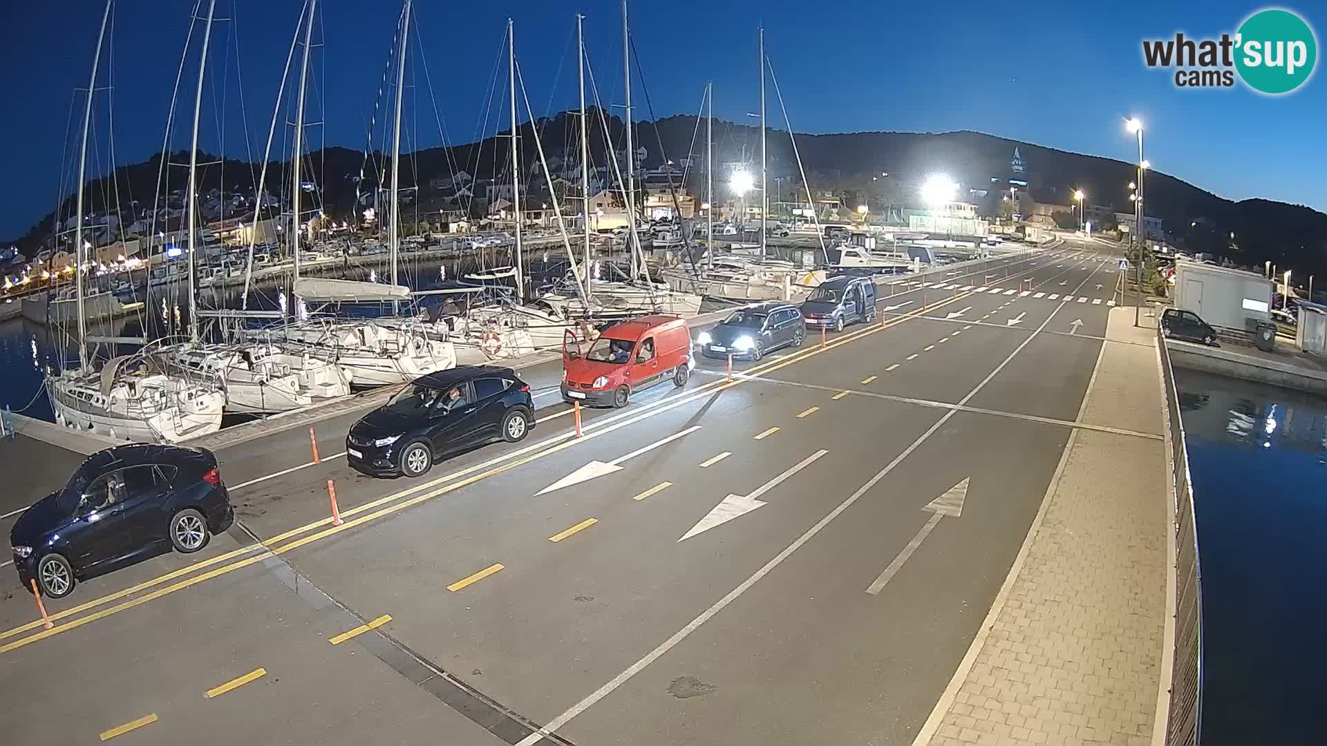 Dalmatie Tkon Traversier – webcams Croatie