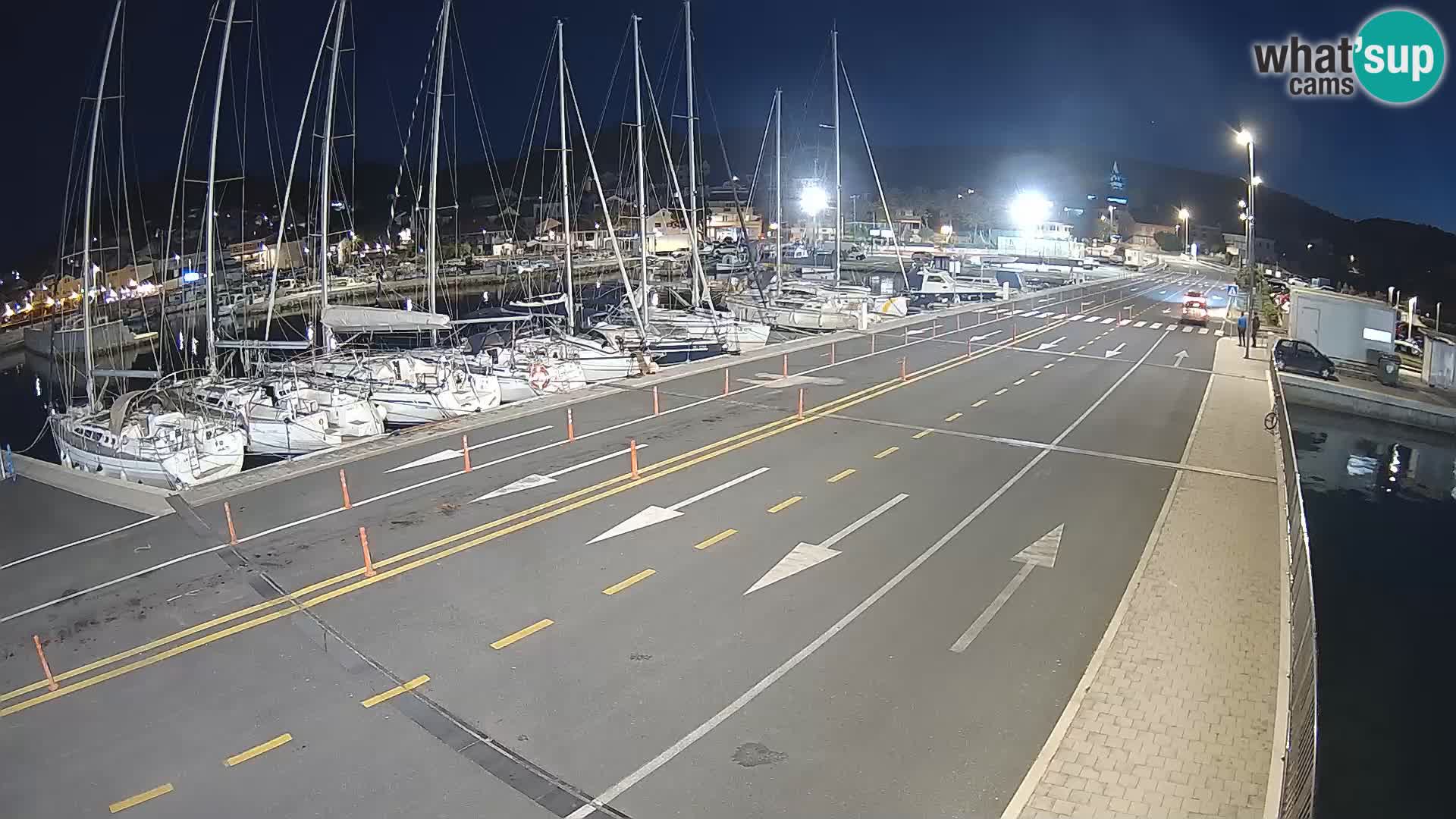 Dalmatie Tkon Traversier – webcams Croatie