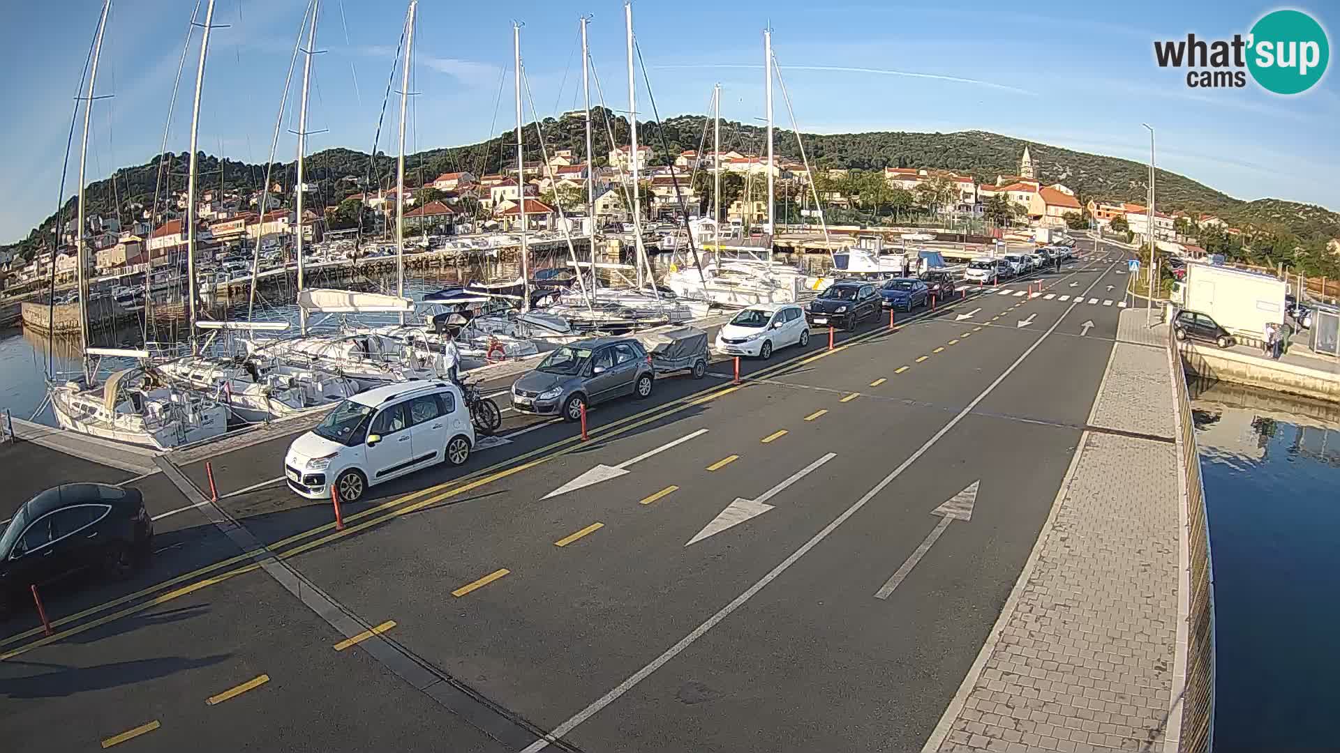 Dalmatia Tkon Ferry – webcams Croatia
