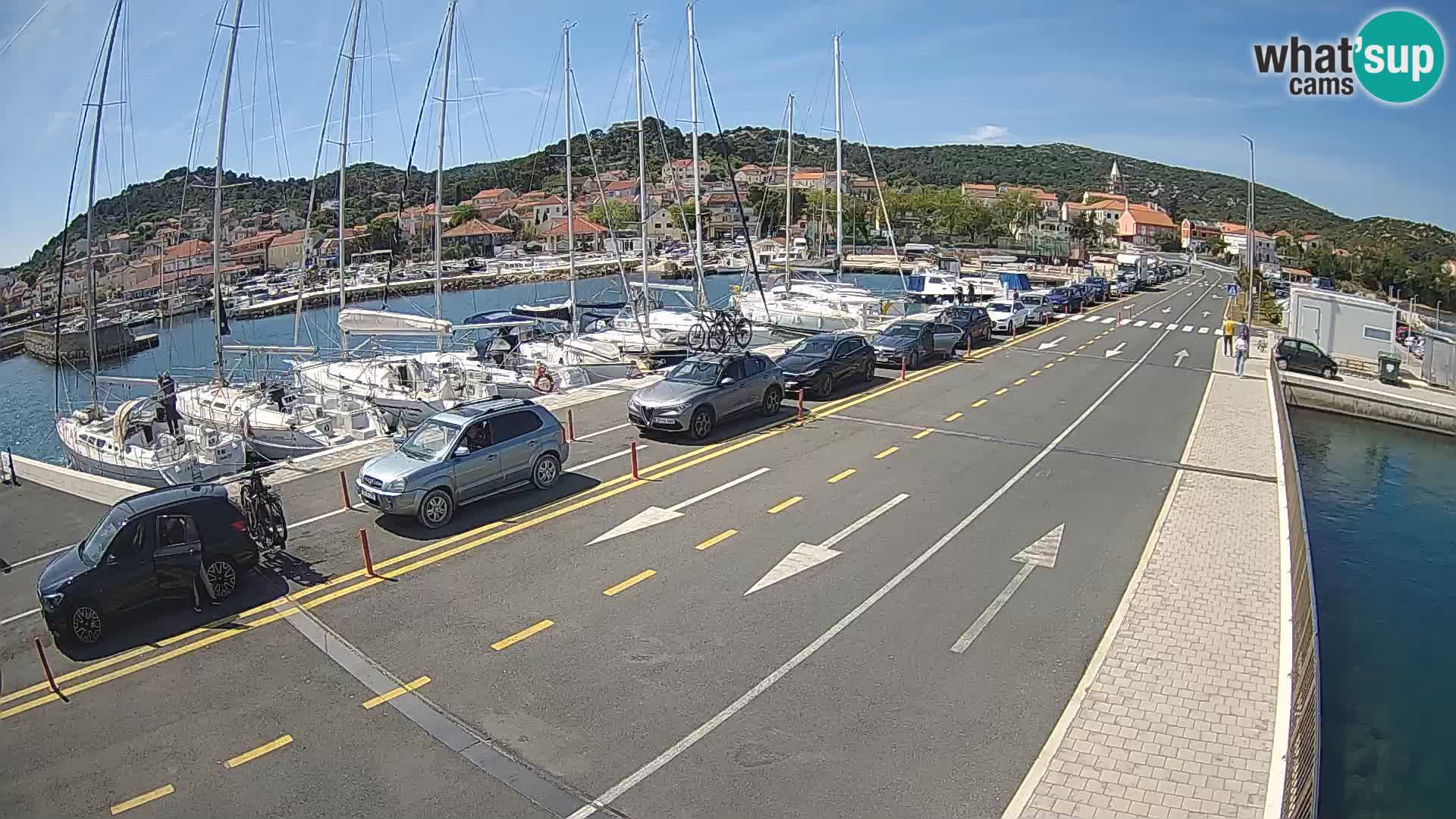 Dalmatia Tkon Ferry – webcams Croatia