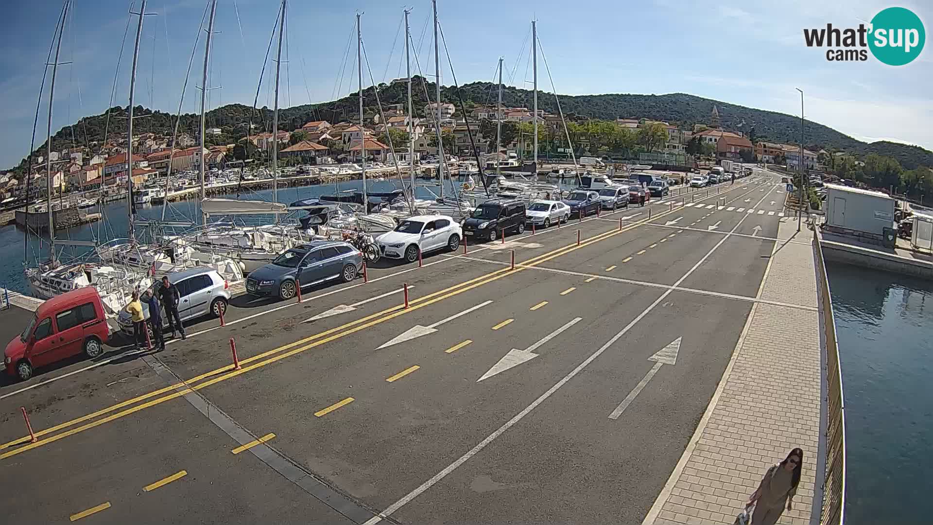 Dalmatien Tkon Fähre – Webcams Kroatien