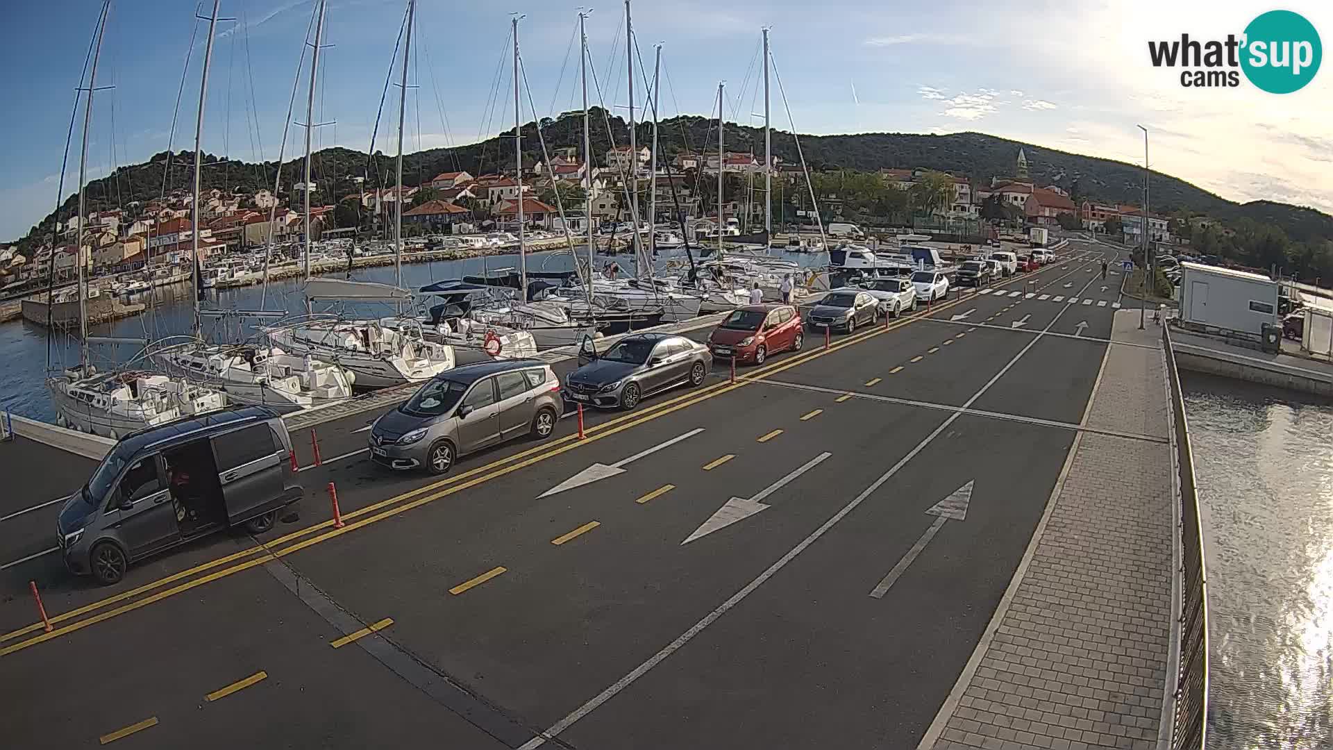 Dalmatien Tkon Fähre – Webcams Kroatien