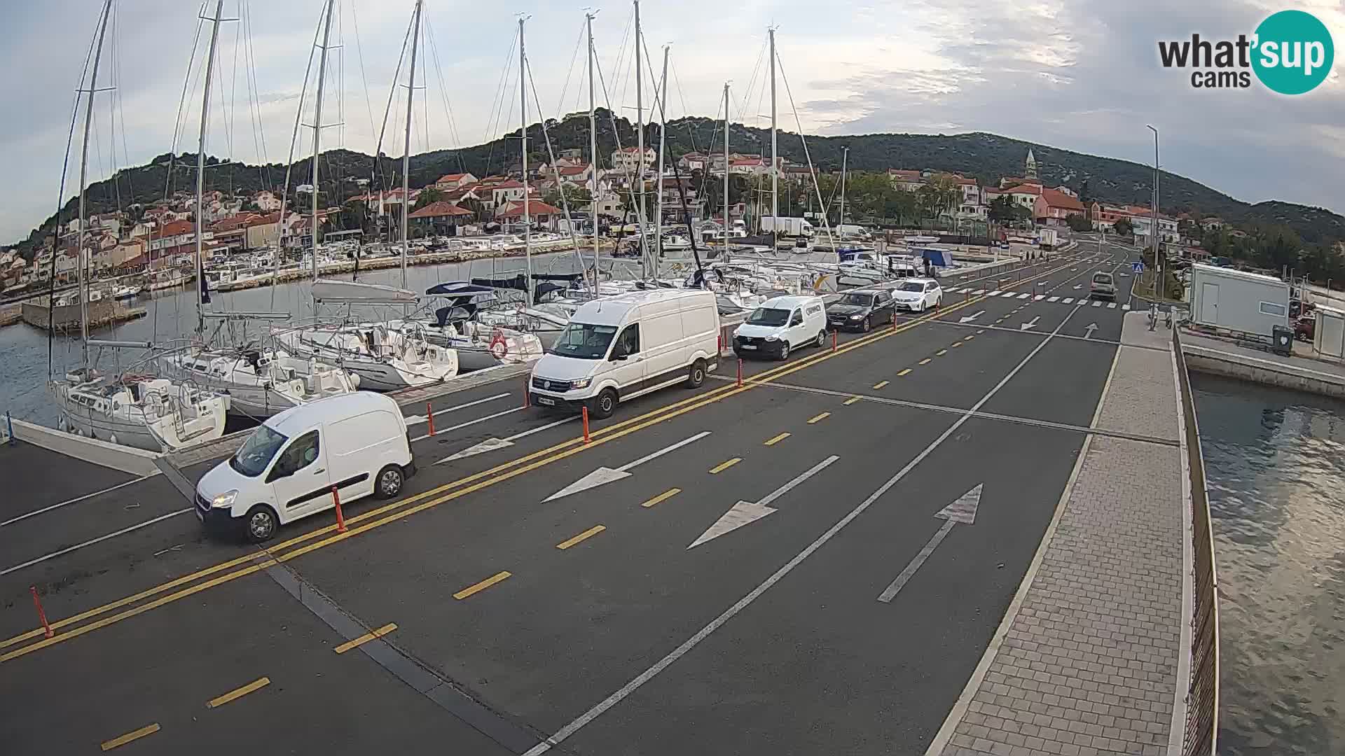 Dalmacija Trajekt Tkon – spletne kamere Hrvaška