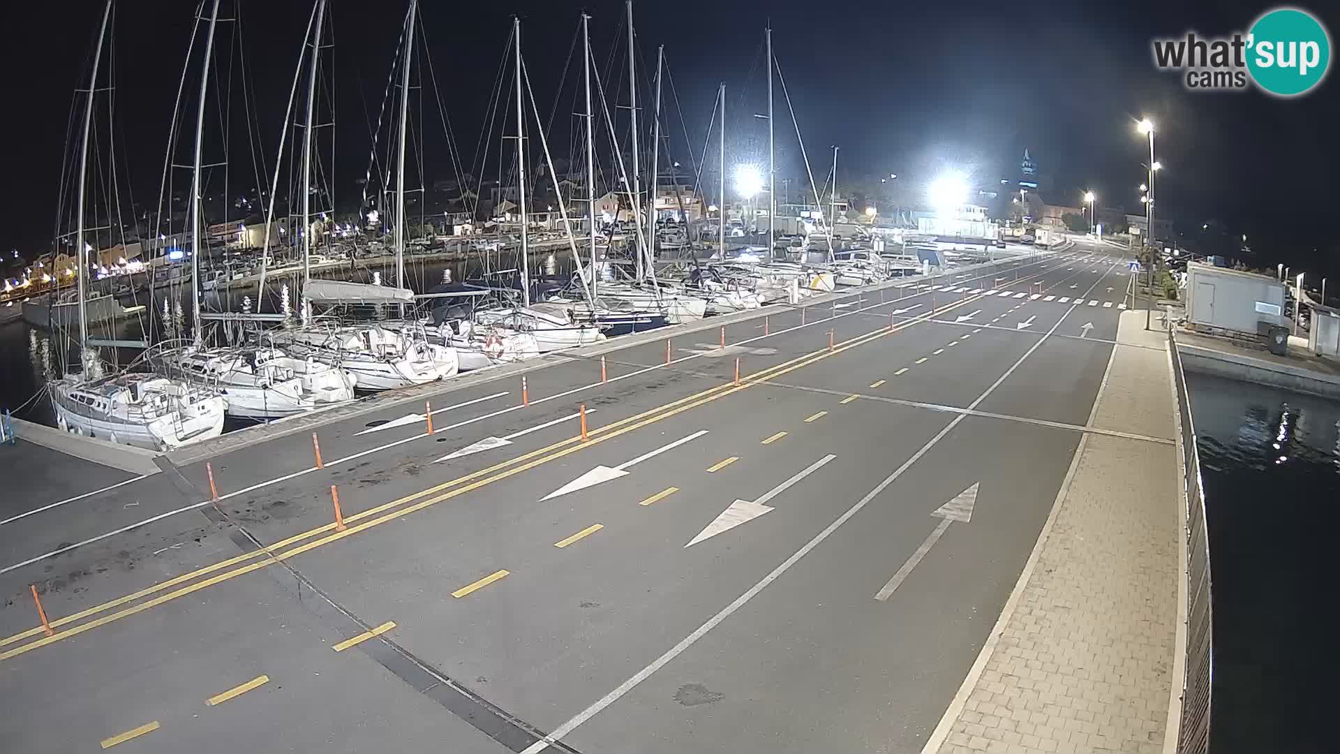 Dalmacia Tkon Transportar- webcams Croacia