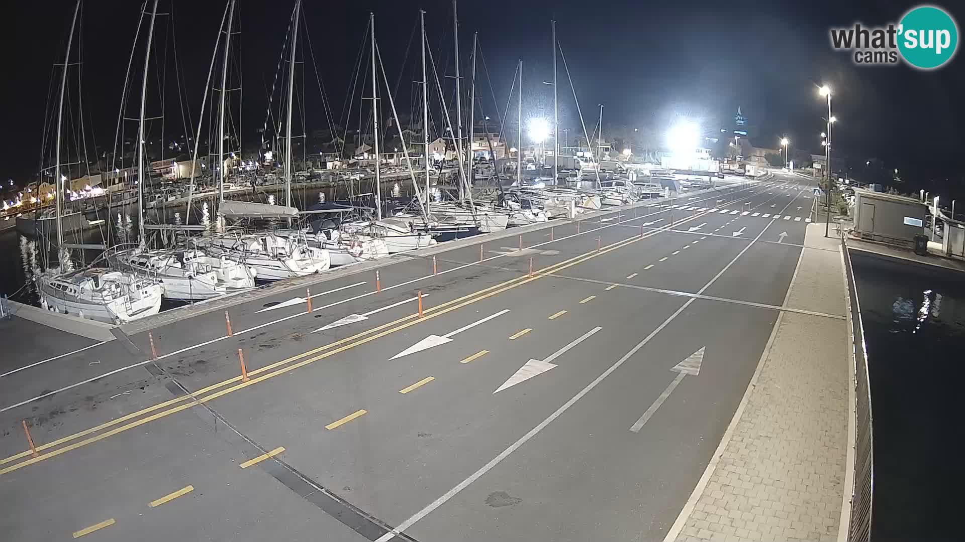 Dalmacia Tkon Transportar- webcams Croacia