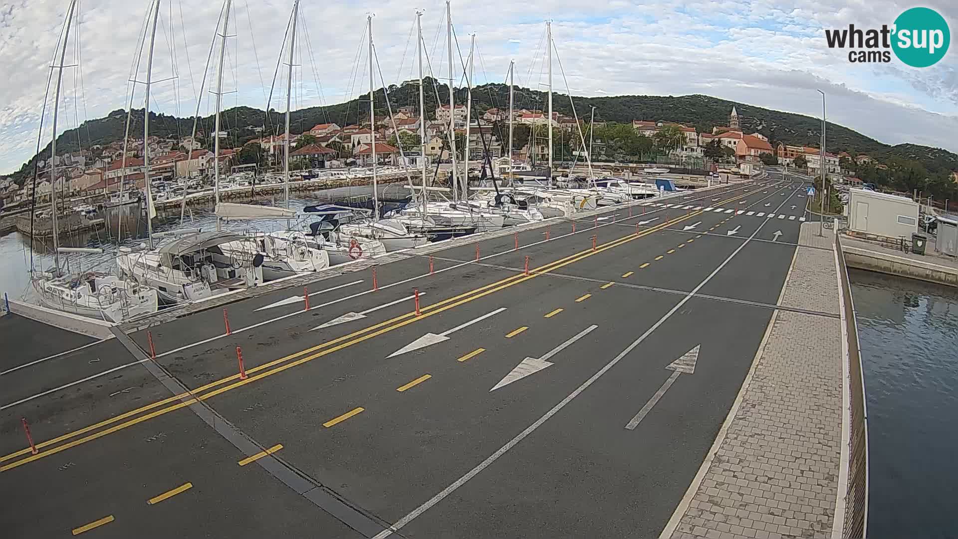 Dalmacia Tkon Transportar- webcams Croacia