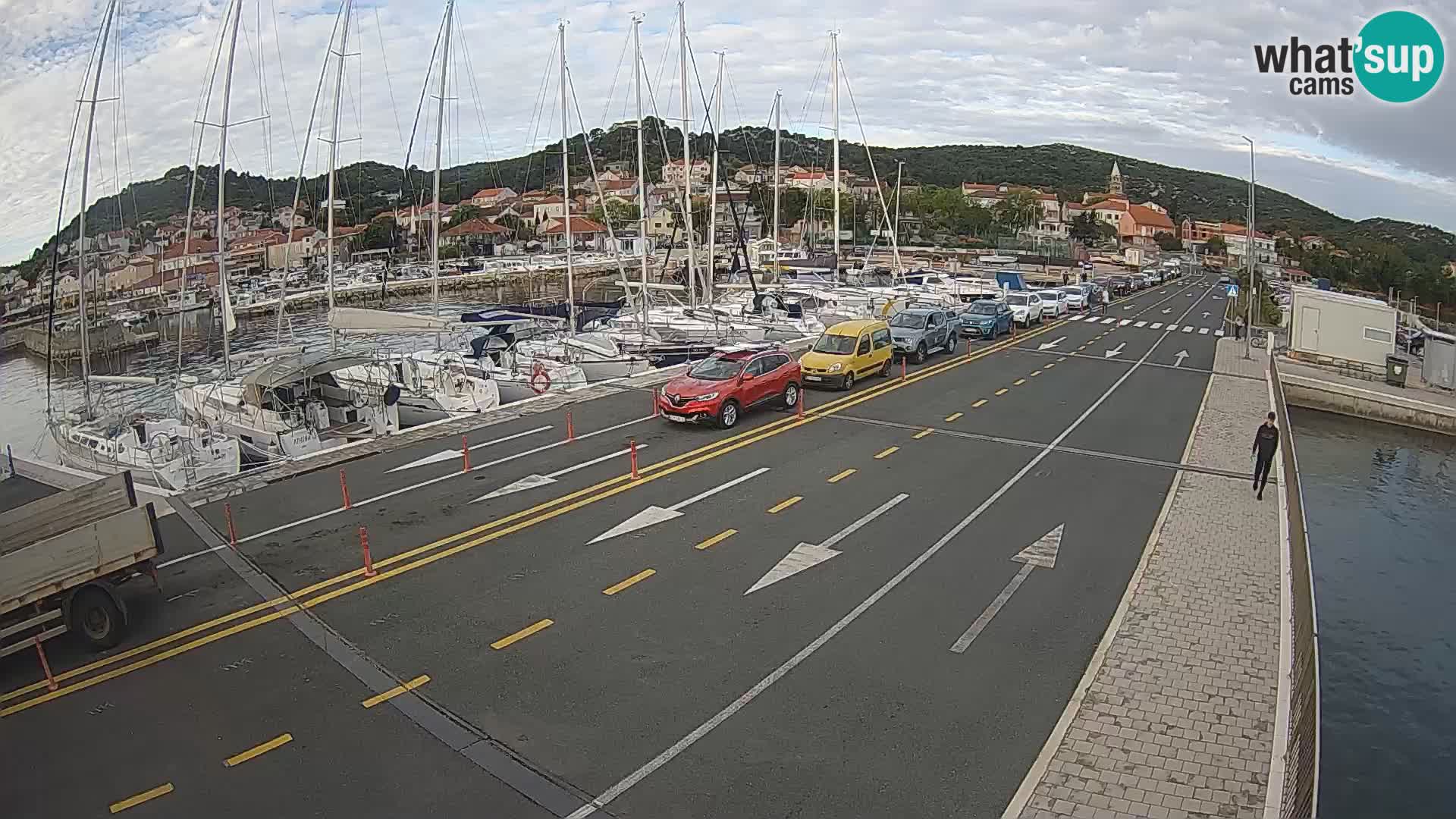 Dalmatia Tkon Ferry – webcams Croatia