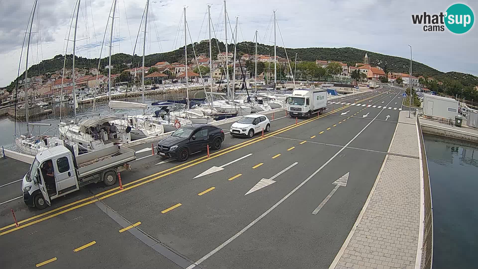 Dalmatie Tkon Traversier – webcams Croatie