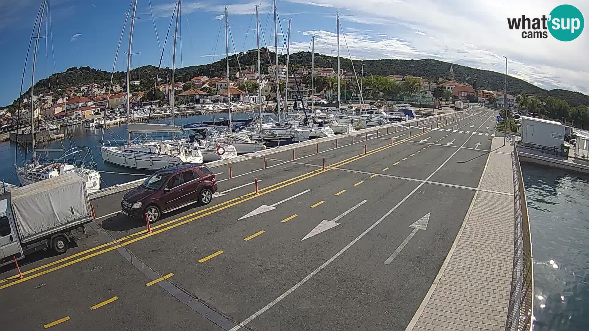 Dalmatia Tkon Ferry – webcams Croatia