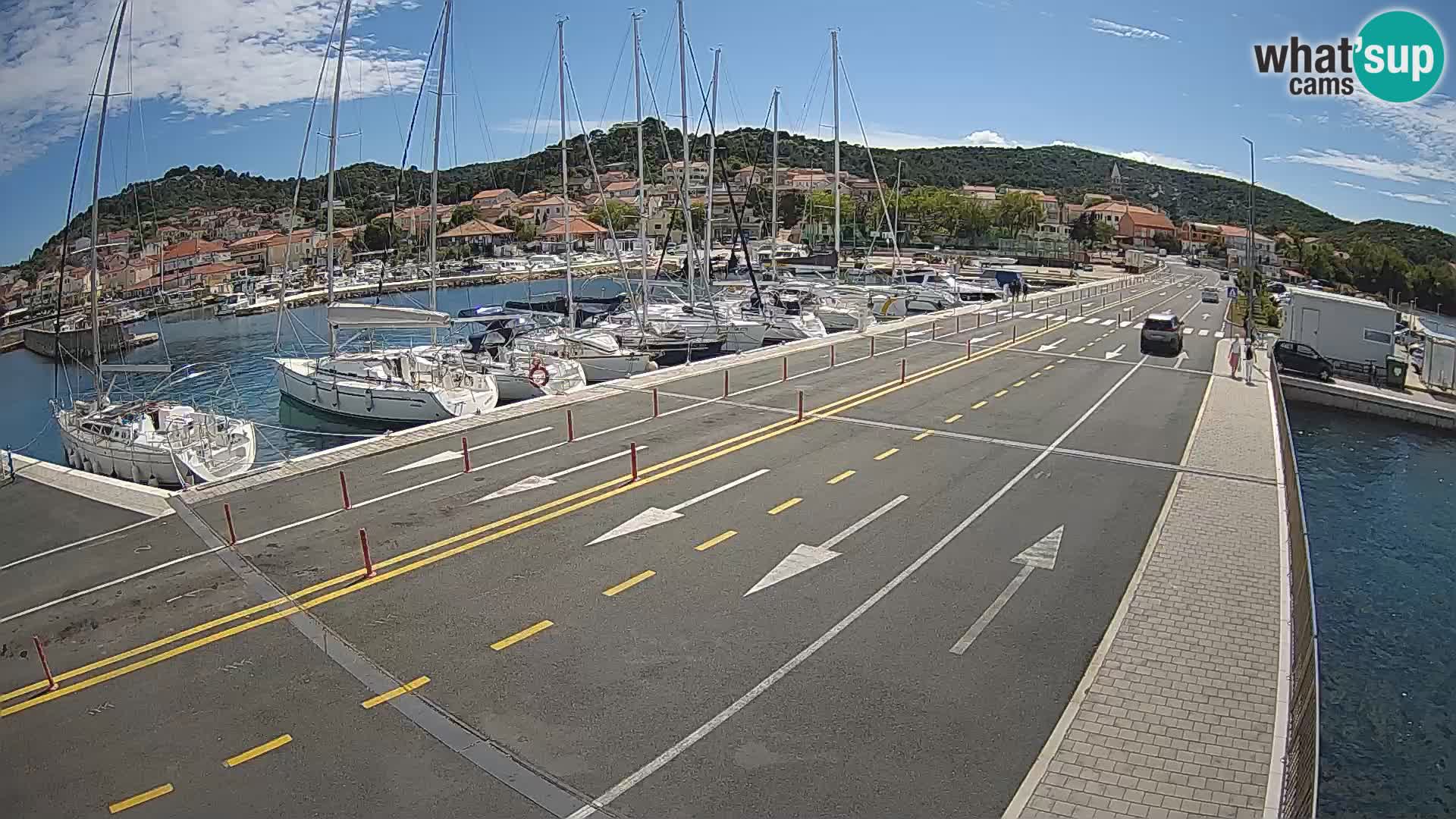 Dalmatia Tkon Ferry – webcams Croatia
