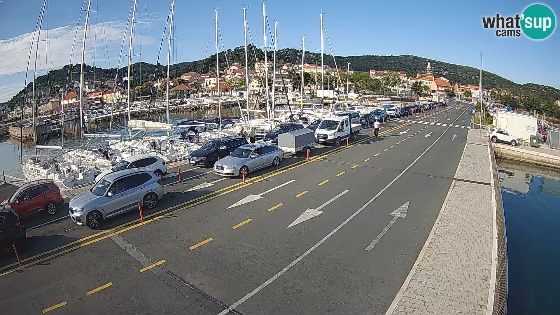 Dalmatia Tkon Ferry – webcams Croatia