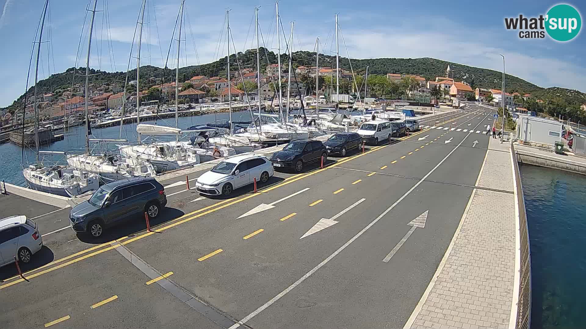 Dalmacija Trajekt Tkon – spletne kamere Hrvaška