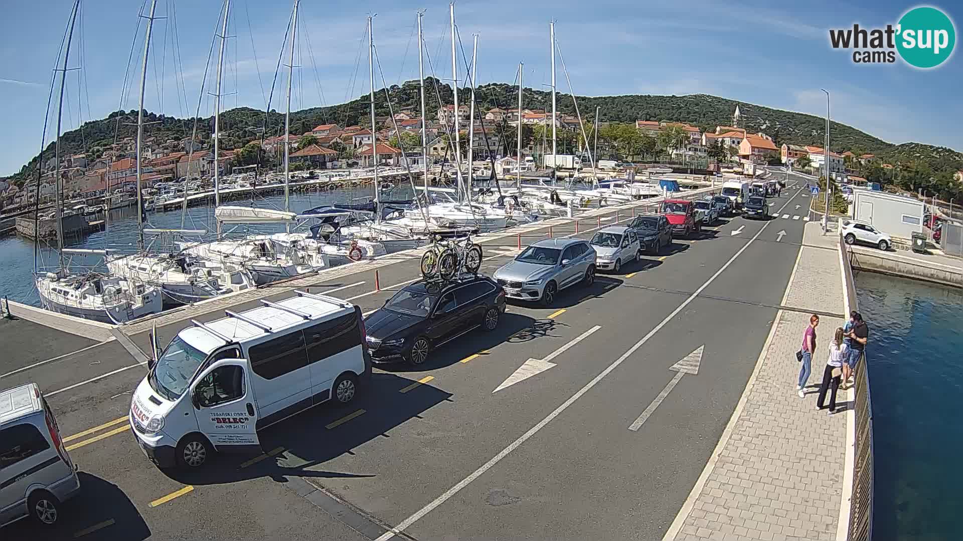 Dalmazia traghetto Tkon – webcam Croazia