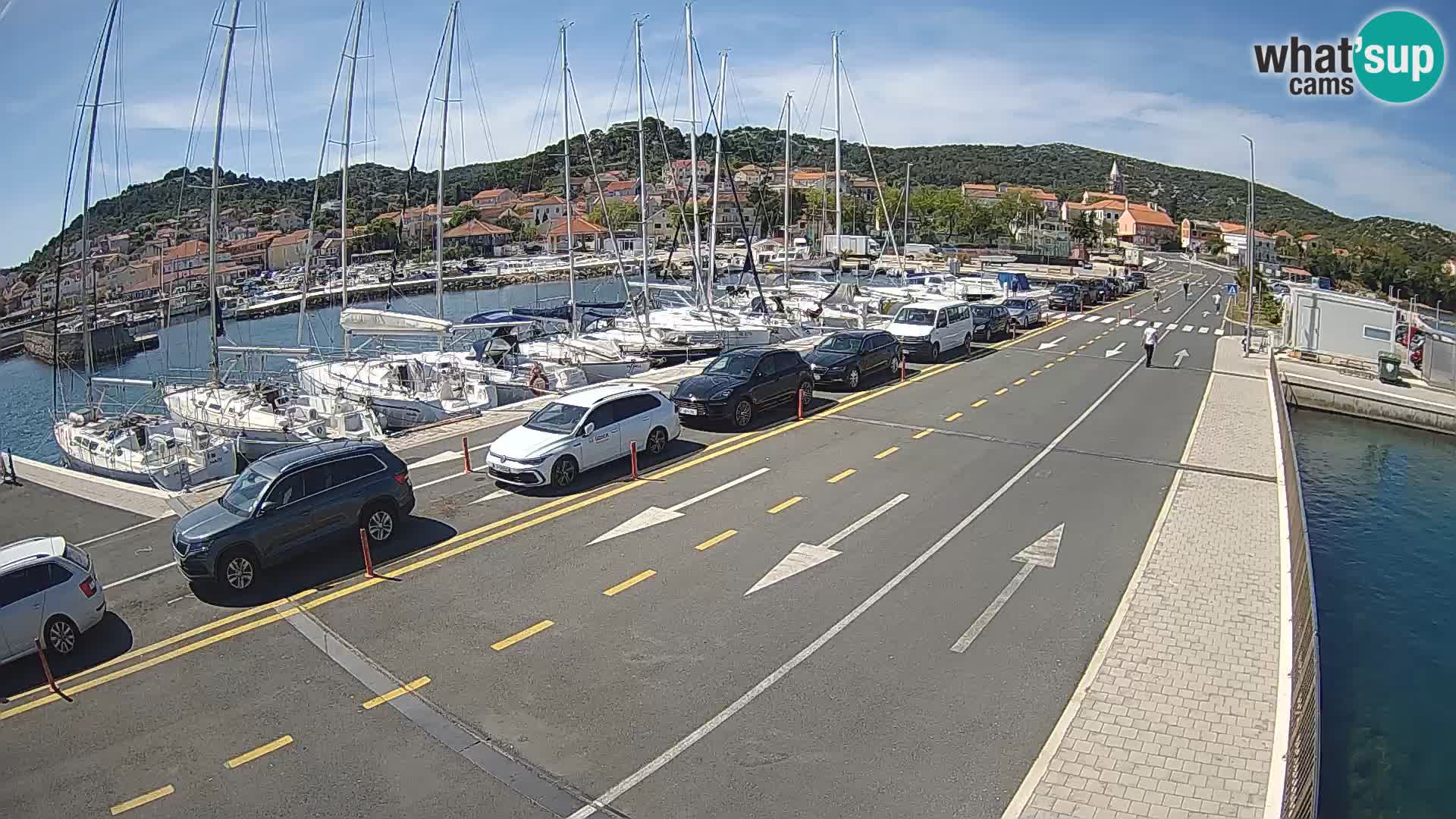 Dalmacija Trajekt Tkon – spletne kamere Hrvaška