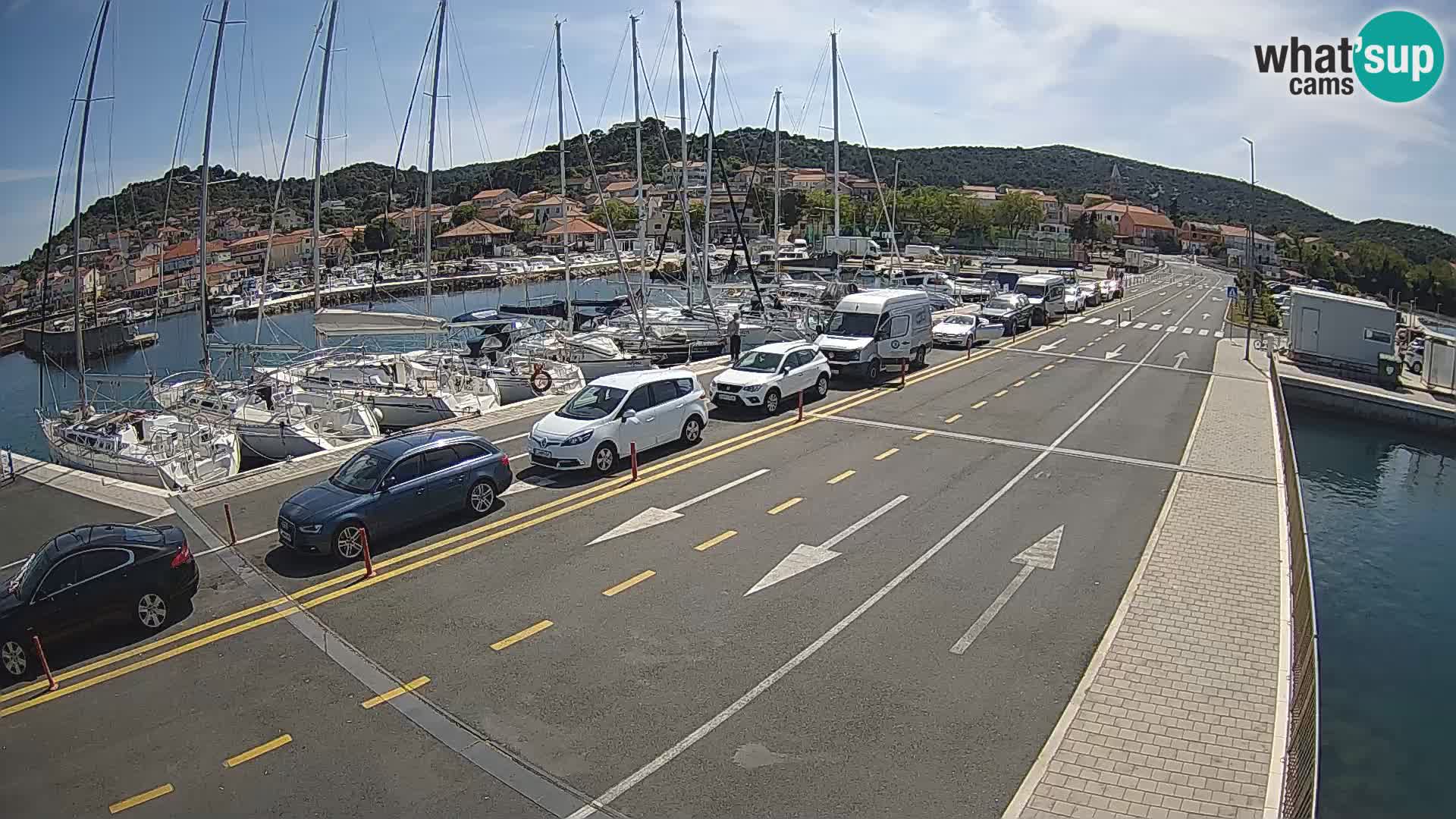 Dalmacija Trajekt Tkon – spletne kamere Hrvaška