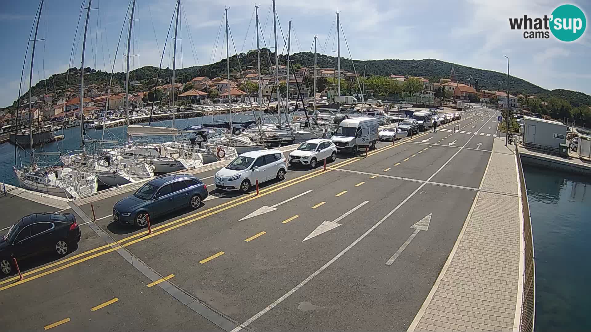 Dalmacija Trajekt Tkon – spletne kamere Hrvaška