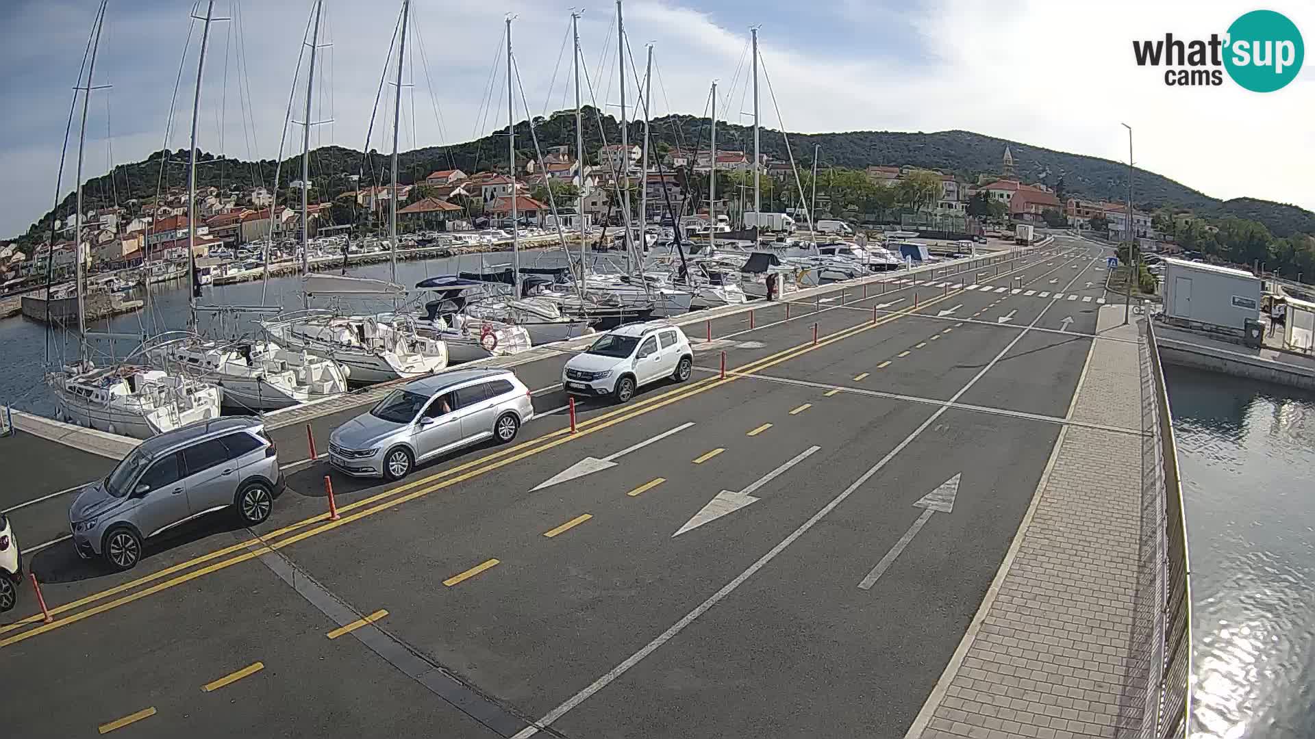 Dalmacia Tkon Transportar- webcams Croacia