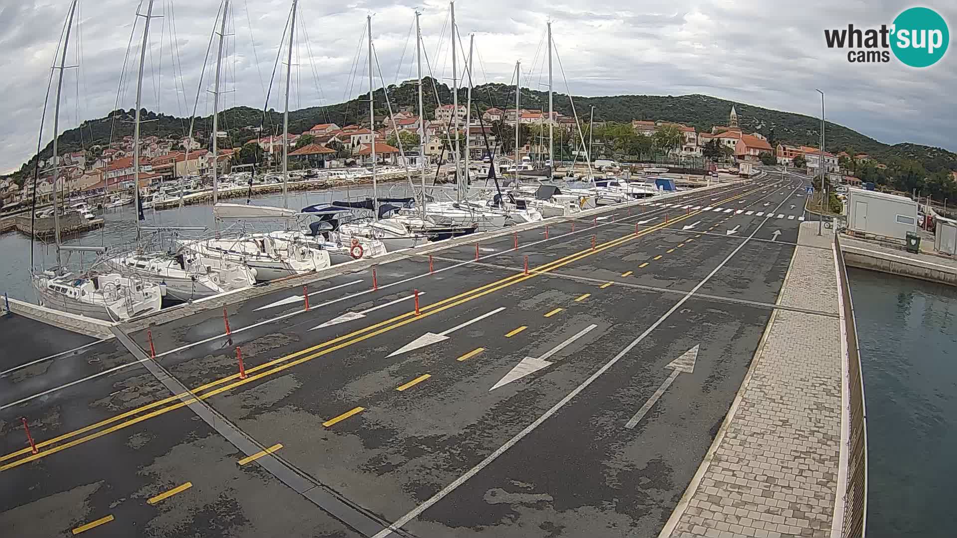Dalmacija Trajekt Tkon – spletne kamere Hrvaška