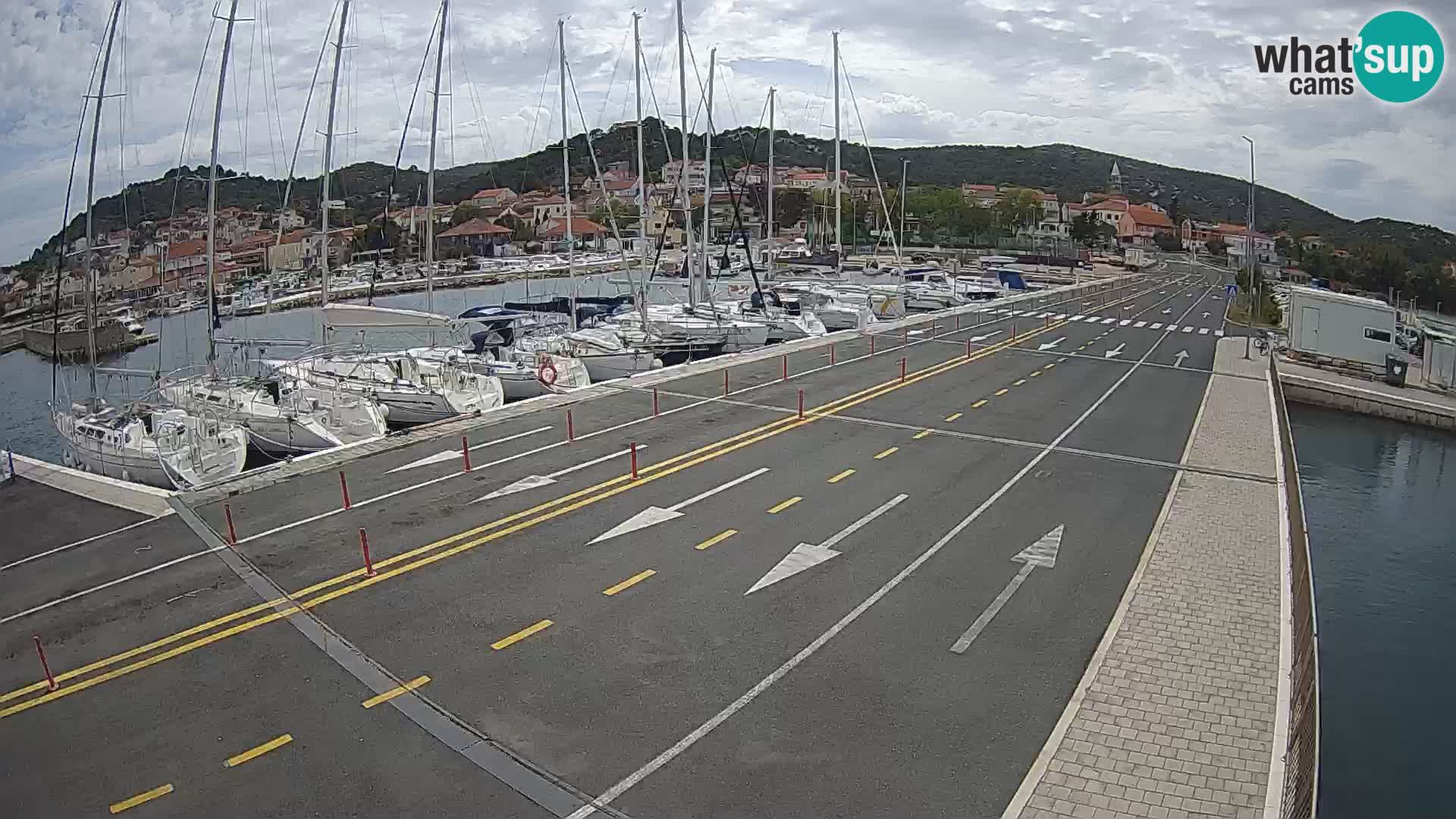 Dalmazia traghetto Tkon – webcam Croazia